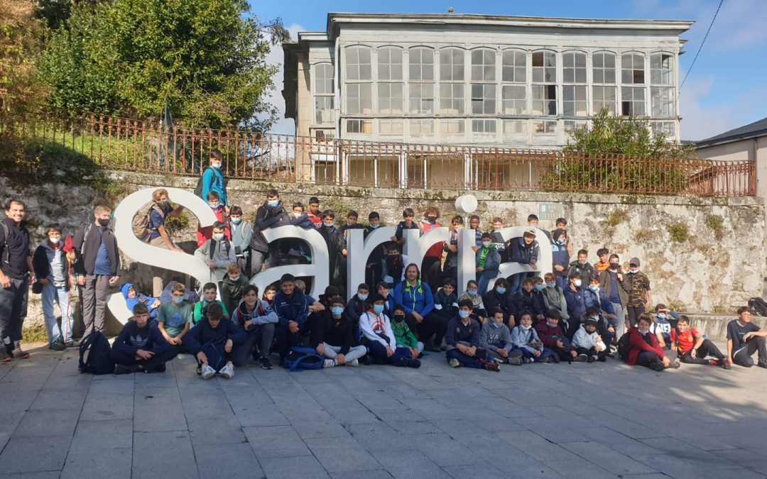 Camino de Santiago con los alumnos de 2º ESO de Andel.