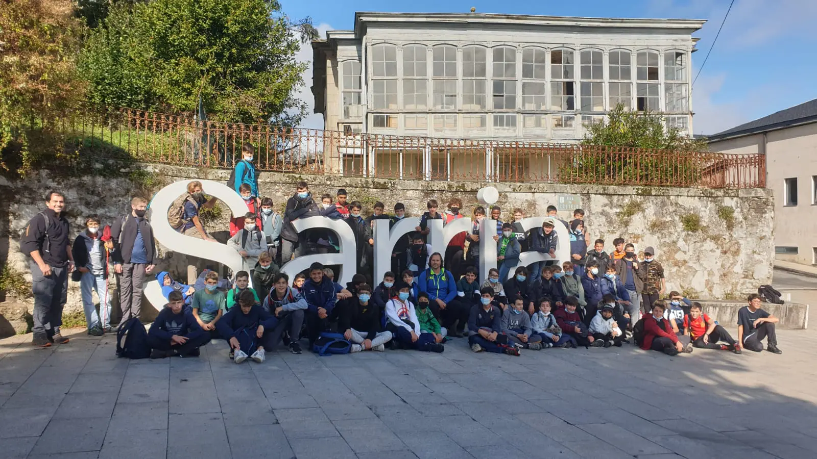 Camino de Santiago con los alumnos de 2º ESO de Andel.