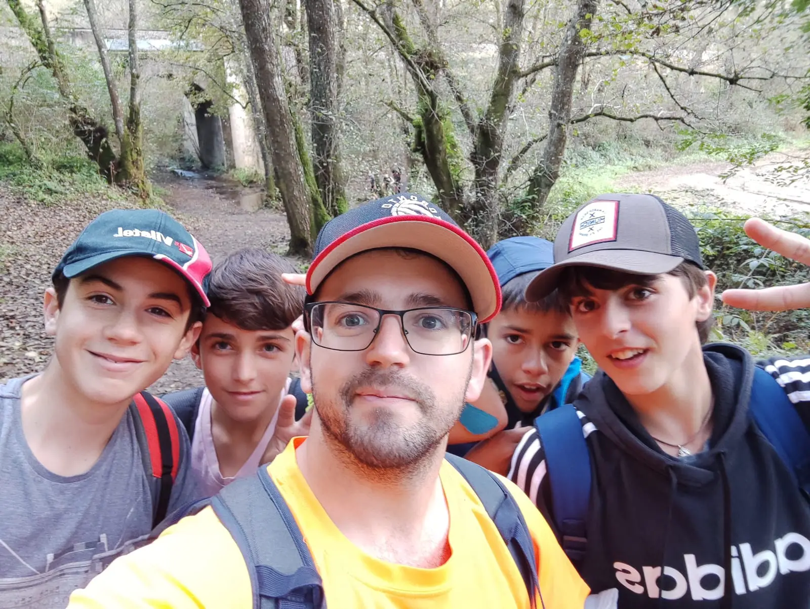 Camino de Santiago con los alumnos de 2º ESO de Andel.