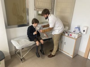Enfermería escolar en primaria