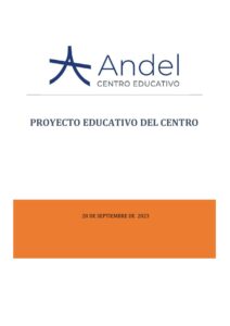 3.1 Andel_Proyecto Educativo del Centro_v2023 sin Anexos (28.09.23) 5