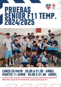 Nuevo equipo Senior fútbol 11 2024 5