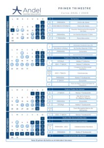 Calendario T1 24-25 5
