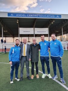 Visita de Pepe Sanjurjo a Andel