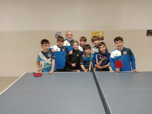 Emoción y muchas palas en el primer torneo de Tenis de Mesa en Andel 8