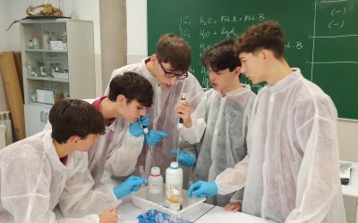 Noticias de Andel 1 Prácticas de Biología con 1º de Bachillerato en el laboratorio de Andel