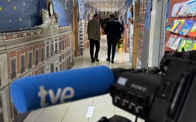 TVE y Telemadrid visitan Andel