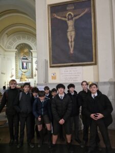 Alumnos en El Barrio de las letras