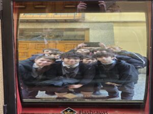 Alumnos en El Barrio de las letras