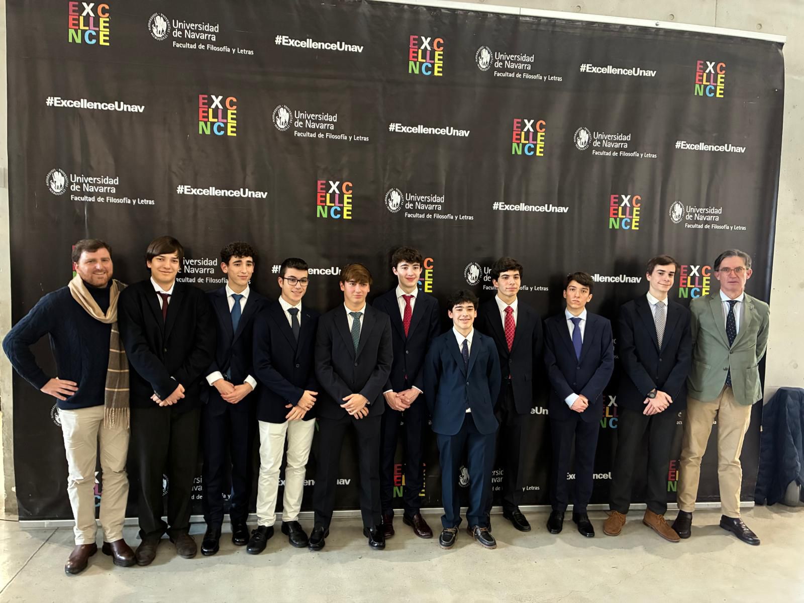 Itinerarios académicos 1 Programa Excellence Andel alumnos exposición