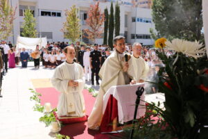Procesión del Corpus Christi 2026 en Colegio Andel