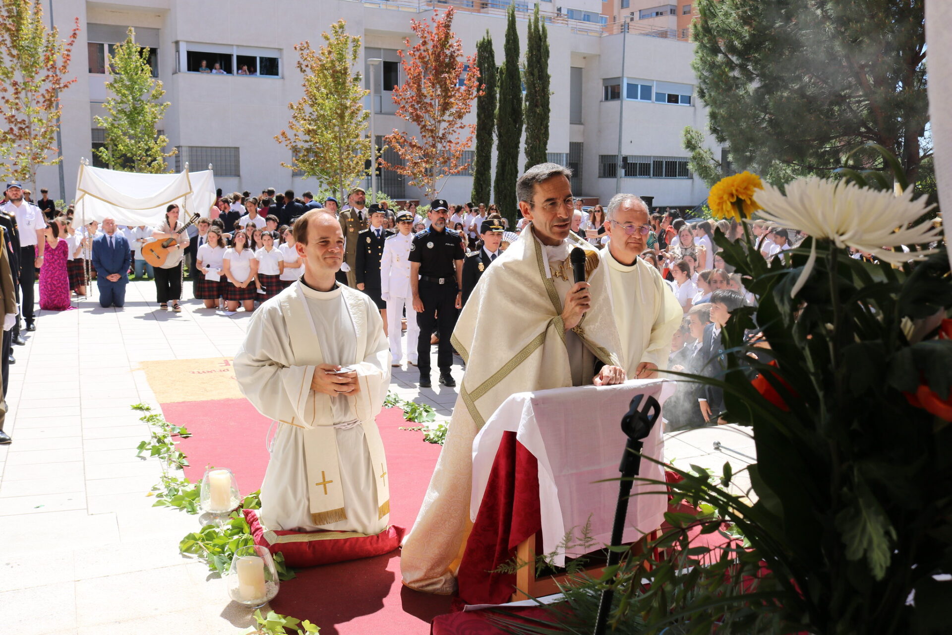 Procesión del Corpus Christi 2026 en Colegio Andel